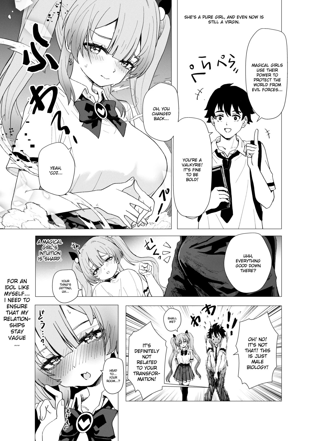 Hentai Manga Comic-Magical Girl Mio-chan is kidnapped and defeated by a bad old man.-Read-4